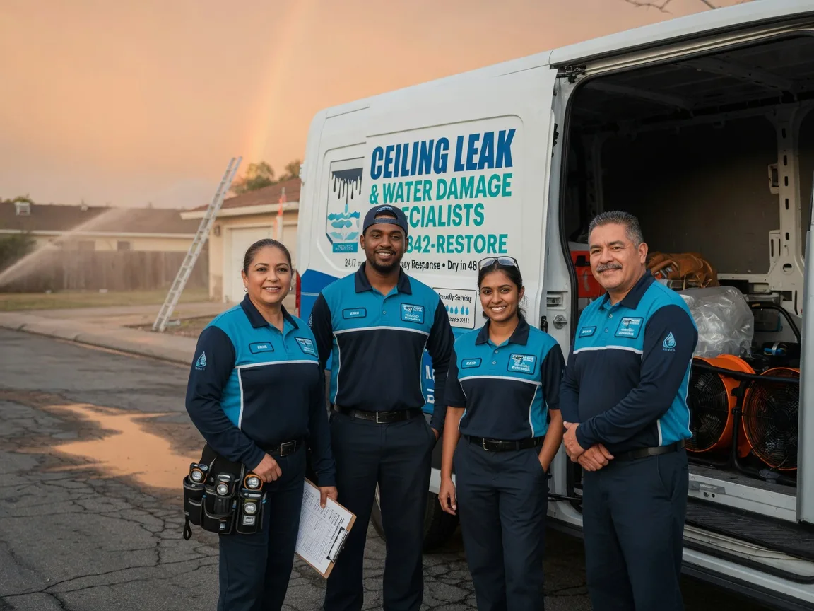 Ceiling Leak Cleanup company in Branchdale, PA